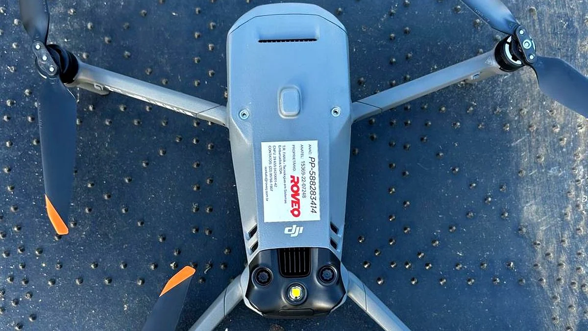 Drone da ROVEQ com registro ANAC para aerofotogrametria com drone